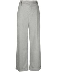 Brunello Cucinelli - Concealed-Fastening Tailored Trousers - Lyst