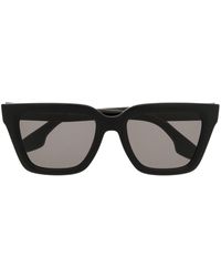 Victoria Beckham - Rectangle-frame Sunglasses - Lyst