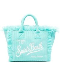MC2 Saint Barth - Colette Sponge Fringe-Detail Tote Bag - Lyst