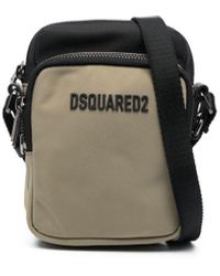 DSquared² - Sac porté épaule à plaque logo - Lyst