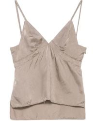 FEDERICO CINA - V-Neck Top - Lyst