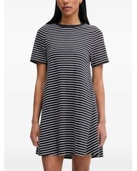 Marc O' Polo - Striped Short-Sleeve Mini Dress - Lyst