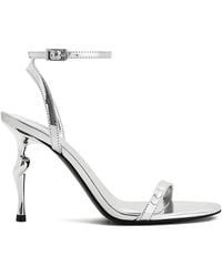 JW PEI - 95Mm Alivia Ankle-Strap Sculptural-Heel Sandals - Lyst