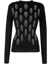 Dion Lee - Cut Out-detail Knitted Top - Lyst