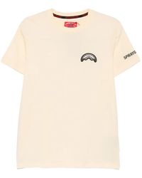 Sprayground - Shark Mouth T-Shirt Mit Logo-Print - Lyst
