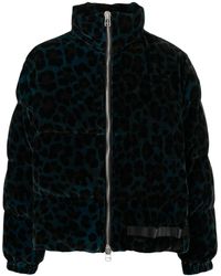 OAMC - Gefütterte Jacke mit Leoparden-Print - Lyst