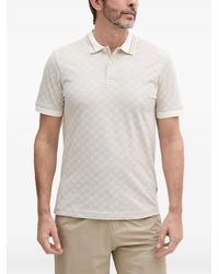 Joop! - Jessino Monogram-Pattern Polo Shirt - Lyst