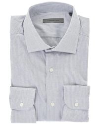 Corneliani - Striped Cotton Shirt - Lyst