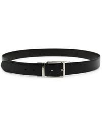 Canali - Ceinture À Logo Gravé - Lyst