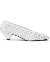 Proenza Schouler - Perforated Cone Pumps - 40mm Shoes - Lyst