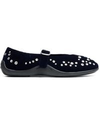 Ash - Mimosa Stud-Embellished Ballet Flats - Lyst
