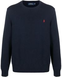 Polo Ralph Lauren - Jersey de punto con logo bordado - Lyst