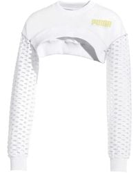 PUMA - X Sophia Webste Cropped Sweatshirt - Lyst
