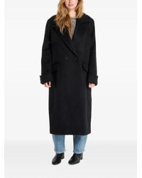 AllSaints - Mabel Double-Breasted Coat - Lyst