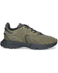 Lacoste - Panelled Logo-Patch Sneakers - Lyst