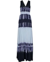Proenza Schouler - Midi-jurk Met Tie-dye Print - Lyst