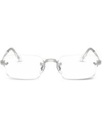 Ray-Ban - X A$Ap Rocky Rectangle-Frame Glasses - Lyst