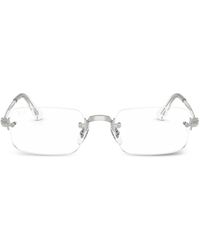 Ray-Ban - X A$Ap Rocky Rectangle-Frame Glasses - Lyst