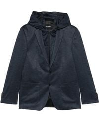 KARL LAGERFELD - Hooded Blazer - Lyst