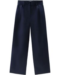Woolrich - Pantalon en coton à coupe ample - Lyst