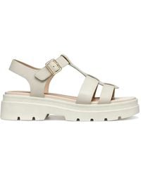 Geox - Adacter S B Buckle-Fastening Caged Sandals - Lyst
