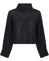 Peserico - Pullover mit Rollkragen - Lyst