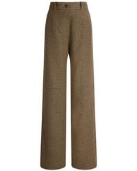 Patou - Prince Of Wales Check Trousers - Lyst