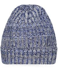 Malo - Ribbed-Knit Beanie Hat - Lyst