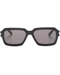 Saint Laurent - Gafas de sol con logo en relieve - Lyst