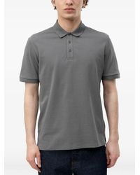 HUGO - Logo-Print Piqué Polo Shirt - Lyst