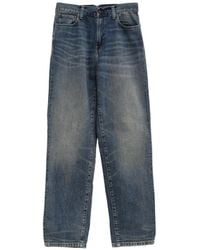 Carhartt - Aaron Logo-Patch Straight Jeans - Lyst