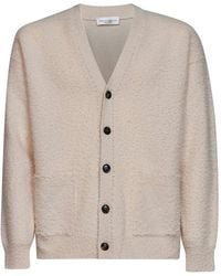 Roberto Collina - Button-Up Bouclé Cardigan - Lyst