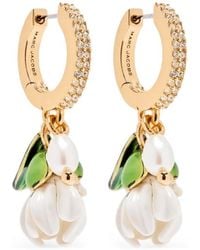 Marc Jacobs - Rooted Daisy Earrings - Lyst