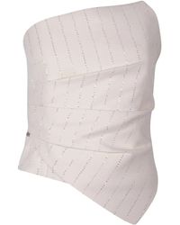 Nissa - Sequin-embellished Top - Lyst