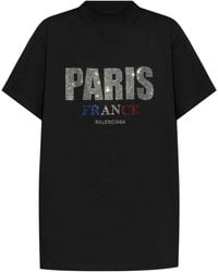 Balenciaga - T-Shirt With Logo - Lyst
