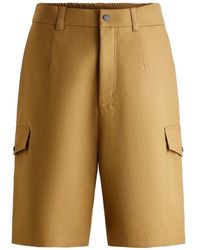 Fusalp - Suauno Cotton Cargo Shorts - Lyst