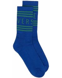 Versace - 90s Vintage Logo Socks - Lyst