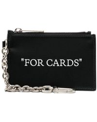 Off-White c/o Virgil Abloh - Bookish Quote Keychain Card Holder - Lyst