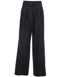 PT Torino - Pleated Palazzo Pants - Lyst