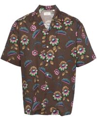Altea - Bart Floral-print Shirt - Lyst