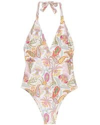 Agua de Coco - Paisley-Print Swimsuit - Lyst