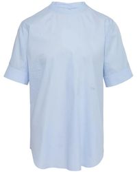 N°21 - Short-Sleeve Blouse - Lyst
