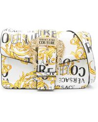Versace Jeans Couture - Crossbodytas Met Gespdetail En Barocco-Print - Lyst