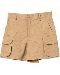 JNBY - Floral-Embroidered Shorts - Lyst