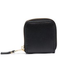 Comme des Garçons - Mini Zip-Around Leather Wallet - Lyst