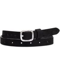 Marc O' Polo - Hanny Suede-Finish Buckle-Fastening Belt - Lyst