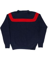 La Fetiche - Ossie Seam-Free Graphic-Panel Sweater - Lyst