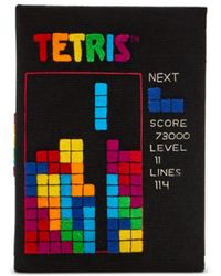 Olympia Le-Tan - Embroidered-Tetris Clutch Bag - Lyst
