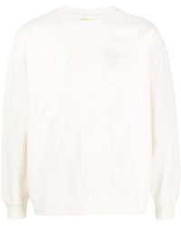 Market - Embroidered-Smiley Pullover Sweatshirt - Lyst