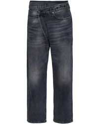 R13 - Leyton Crossover-front Jeans - Lyst